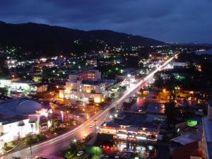 Saipan at night