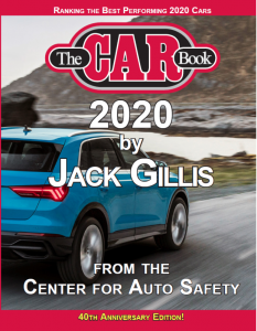 The Car Book 2020, by Jack Gillis; courtesy of the Center for Auto Safety.