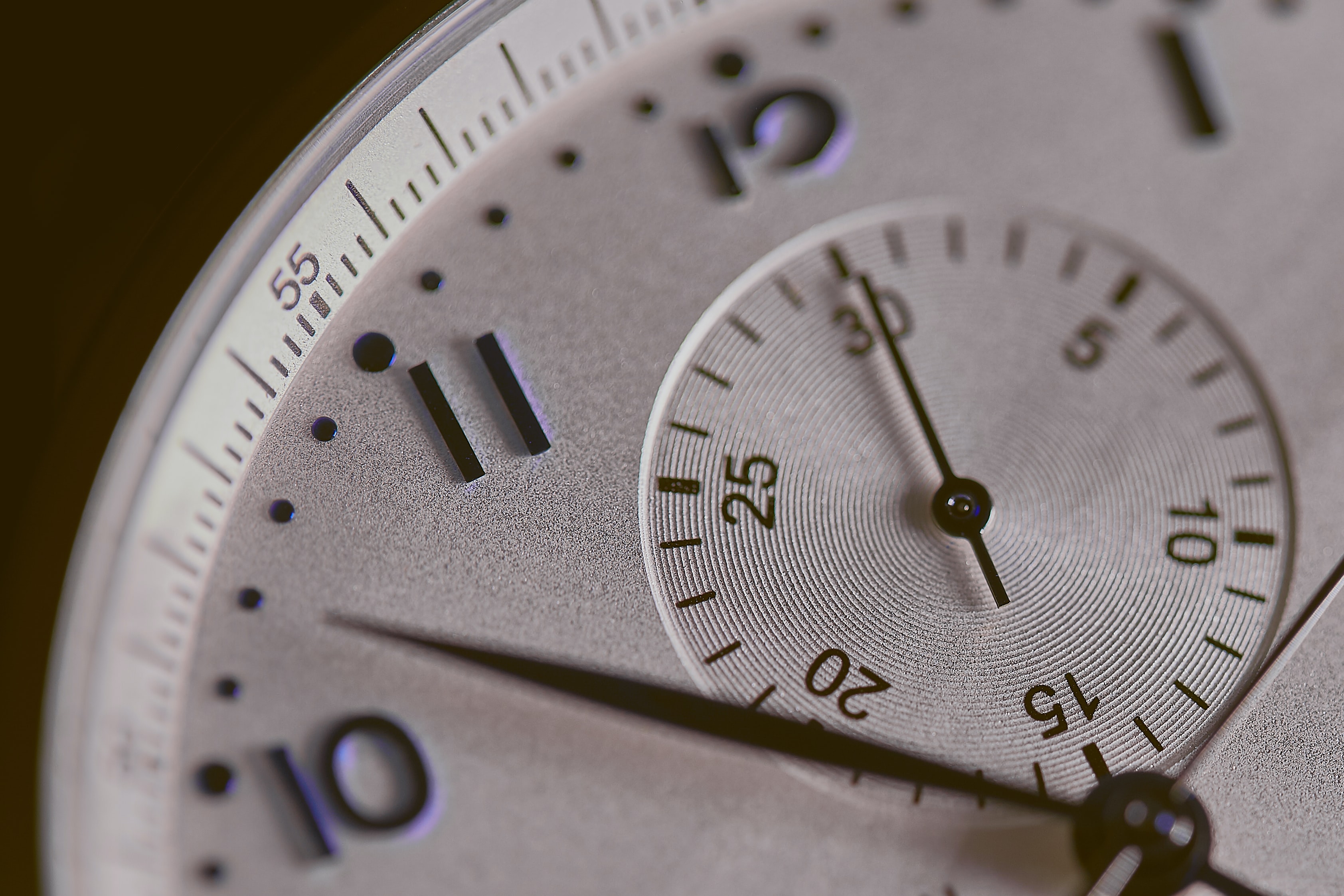 Clock face; image by Age Barros, via Unsplash.com.