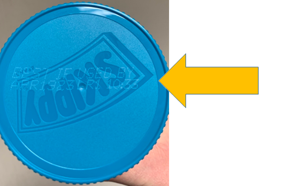 Skippy peanut butter lid