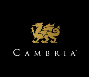 Cambria logo courtesy of Cambria.
